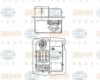 HELLA 9XX 009 122-051 Resistor, interior blower